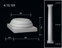 4.13.101 Polyurethane column base