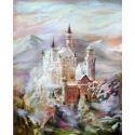Castle on canvas
