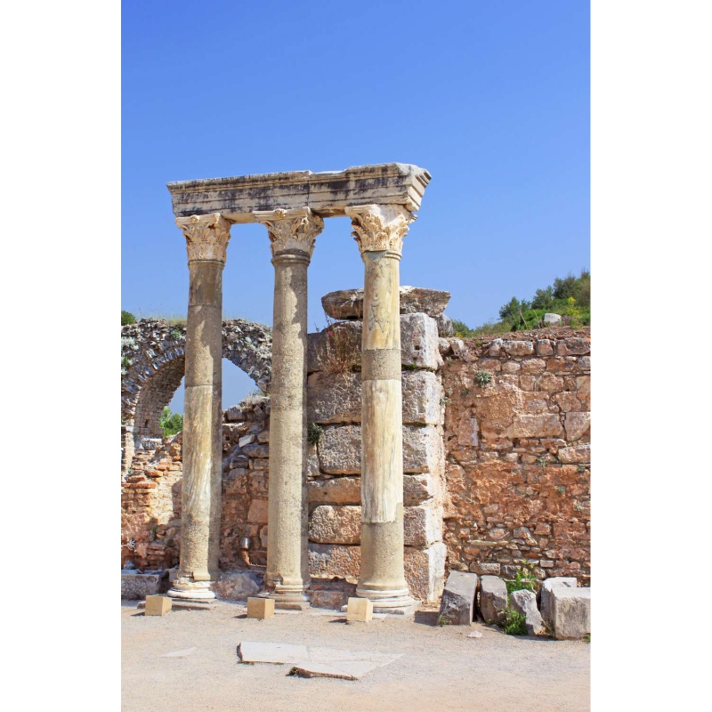 Руины греческого города