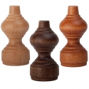 End caps set wood Ø 28